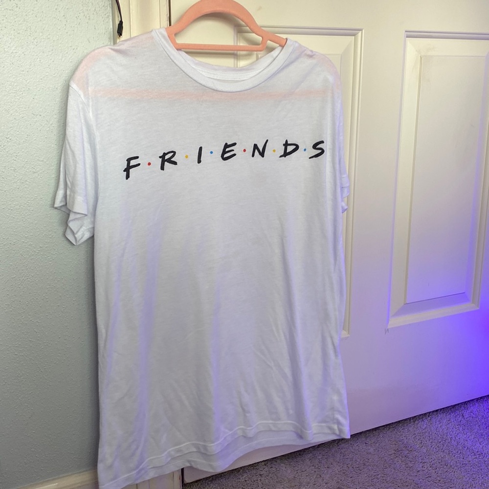 White friends t shirt